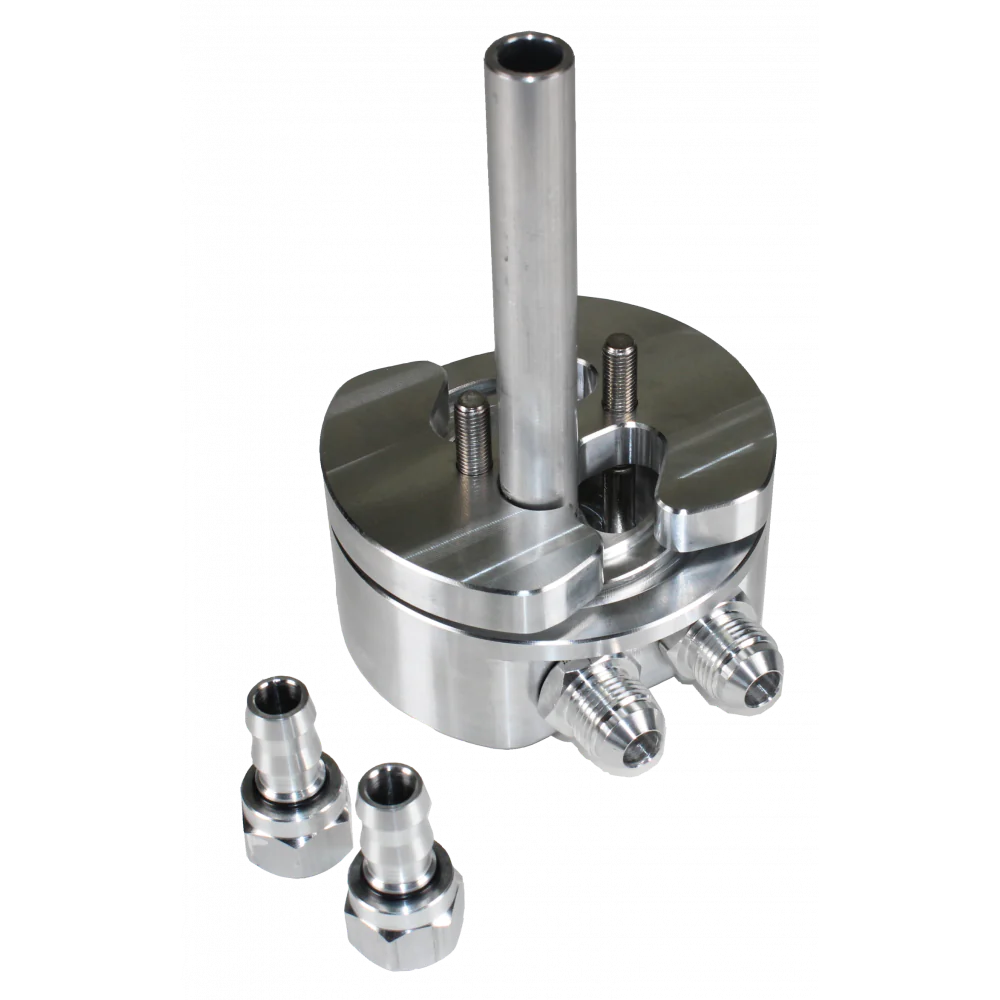 G&R’s Billet Aluminum Bottom Sump with Integrated Fuel Return System